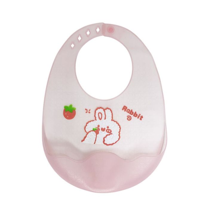 Дитячий силіконовий слюнявчик MGZ-0618-4 на застібці