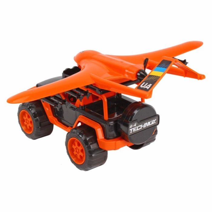 Ігровий набір транспорту "Позашляховик та Безпілотник" 0853TXK