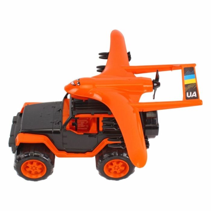 Ігровий набір транспорту "Позашляховик та Безпілотник" 0853TXK