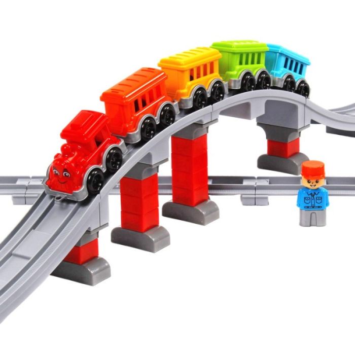 Дитячий набір конструктора "Залізниця" 1300TXK 59 деталей