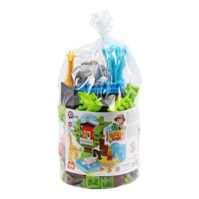 Дитячий набір конструктора "Будинок на дереві" 1089TXK 130 деталей