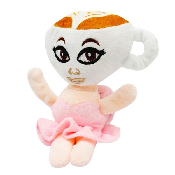 Дитяча м'яка іграшка-браслет "Балерина Капучино" IBR-H-5 музична