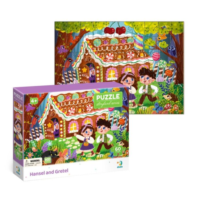 Пазл дитячий "Гензель та Гретель" 300715, 60 елементів