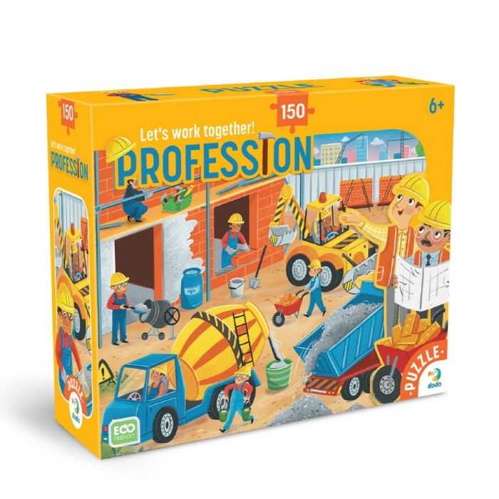 Пазл дитячий "Професії. Будівельник" 300703, 150 елементів
