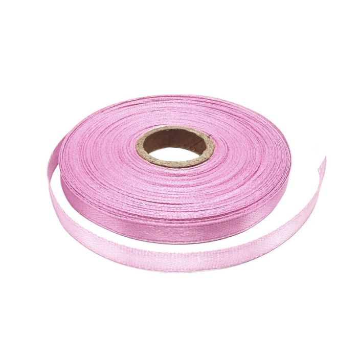 Атласна стрічка для рукоділля АБ-126, 0,6 см x 23 м, фіалковий