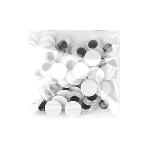 Творчий набір для аплікацій "Очі" ЕД-529, 15 мм, 10 грам, 67 штук