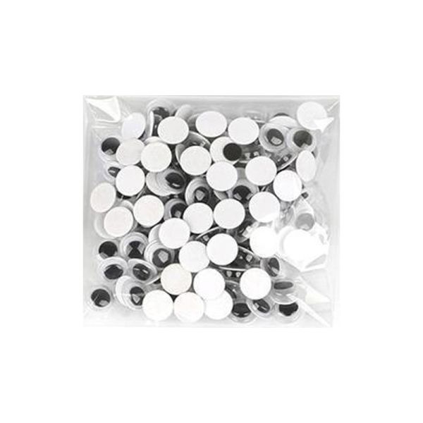 Творчий набір для аплікацій "Очі" ЕД-520, 8 мм, 10 грам, 230 штук