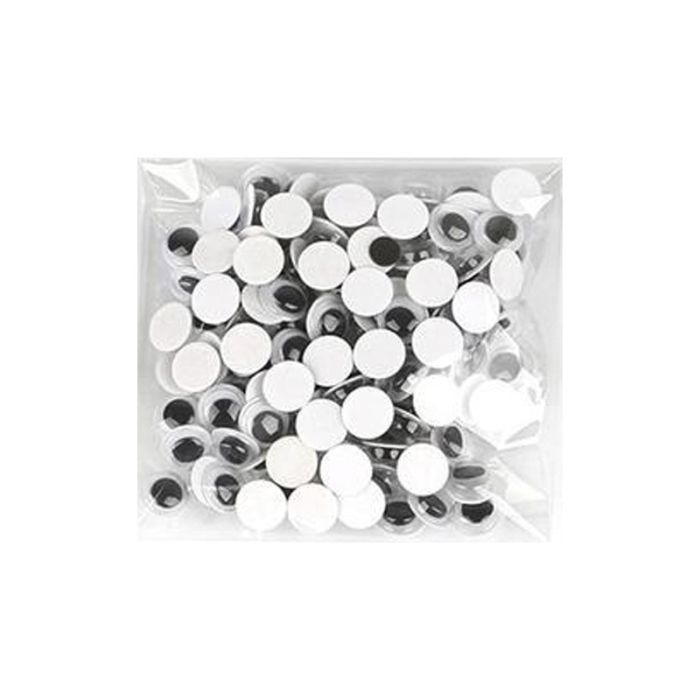 Творчий набір для аплікацій "Очі" ЕД-520, 8 мм, 10 грам, 230 штук