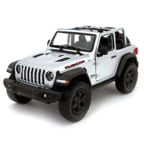 Колекційна машинка "Jeep Wrangler" KT5412WH(Silver) масштаб 1:42