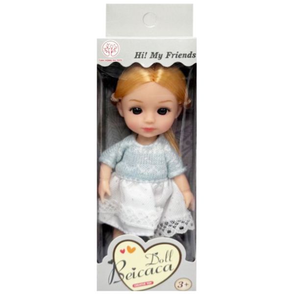 Дитяча іграшкова лялька "Doll lovely" 6788-3/4-4 розмір 15 см