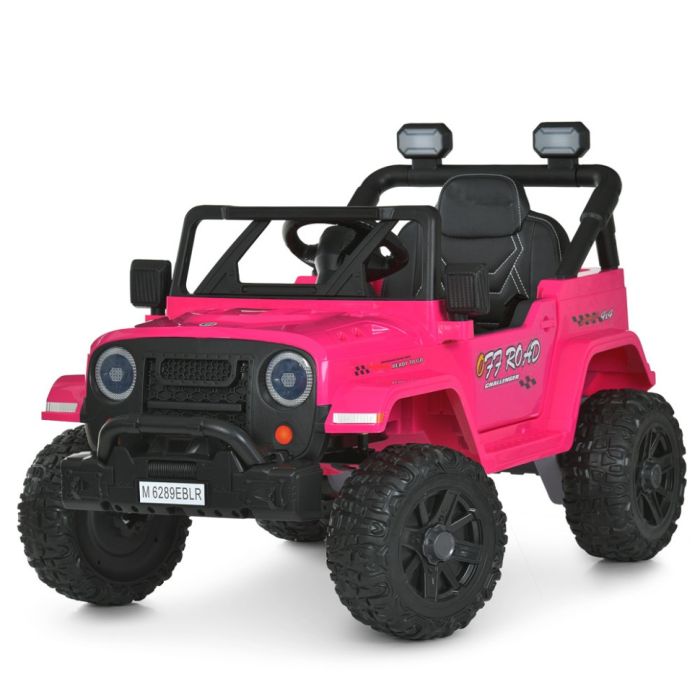 Дитячий електромобіль Джип M 6289EBLR-8 до 30 кг