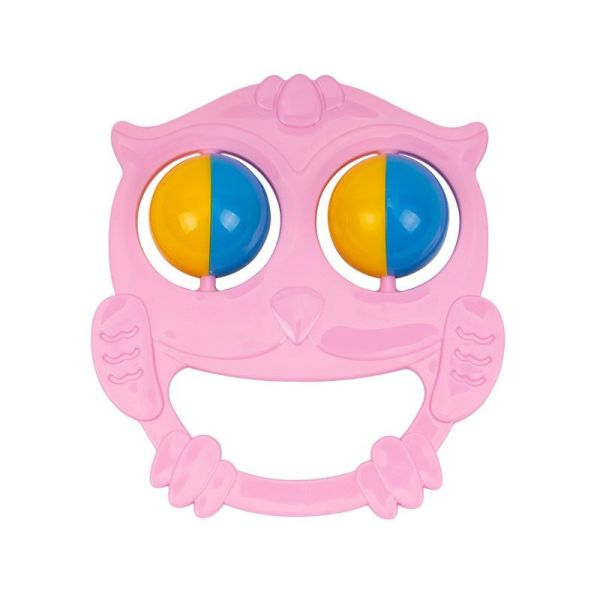 Дитяче брязкальце "Совушка" 9338TXK-17, пластик, від 3 місяців