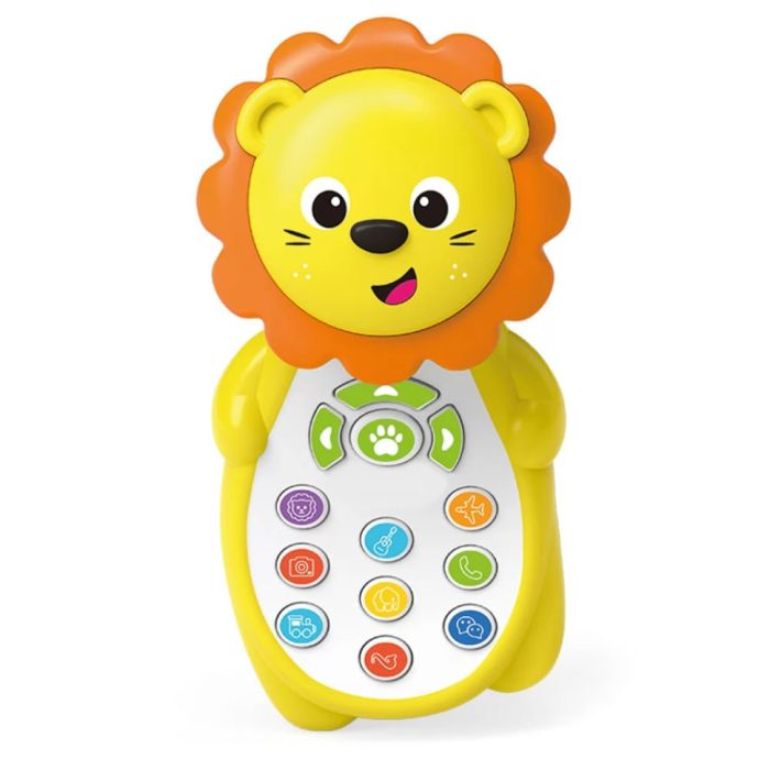 Розвиваючий телефон "Забавки з друзями" M 5773ABC(Yellow) 13 см, українська