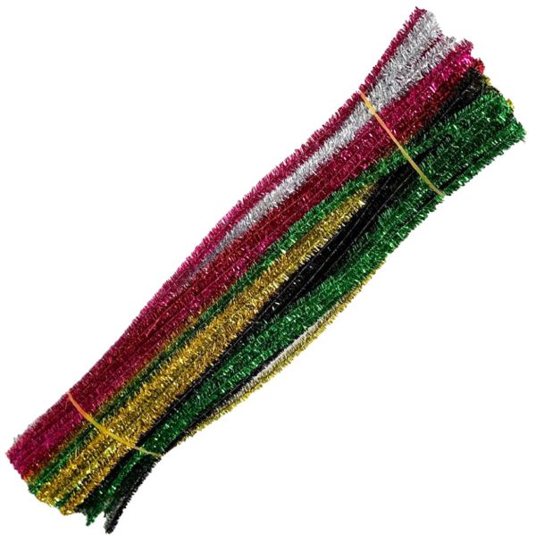 Творчий набір "Люрексовий синій дріт" Синель-МІКС-№99, 29 см, 100 шт