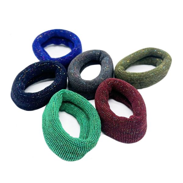 Набір резинок для волосся 0307-974-3 різнокольорові, 6 штук в упаковці