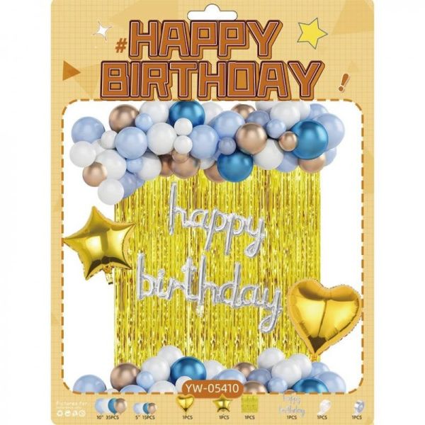 Набір повітряних куль для створення фотозони-арки YW-05410, 56 штук