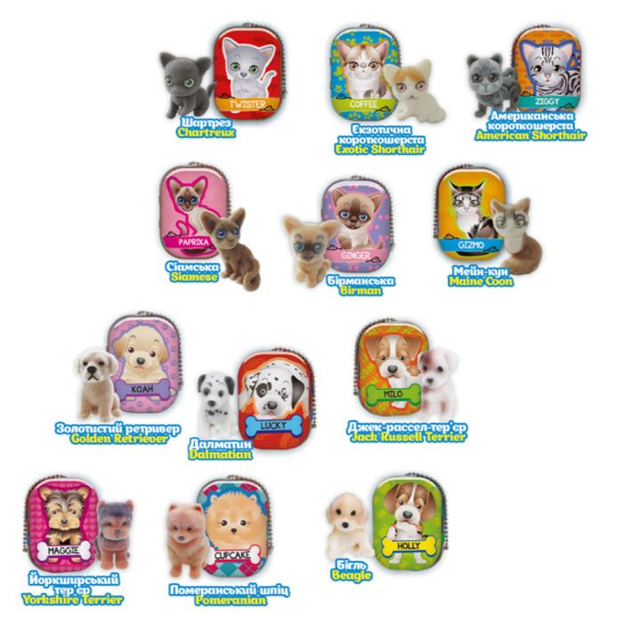 Фігурка-сюрприз "Няв-гав команда" PC062, 1х1х2 см, серія "Puppy Club"