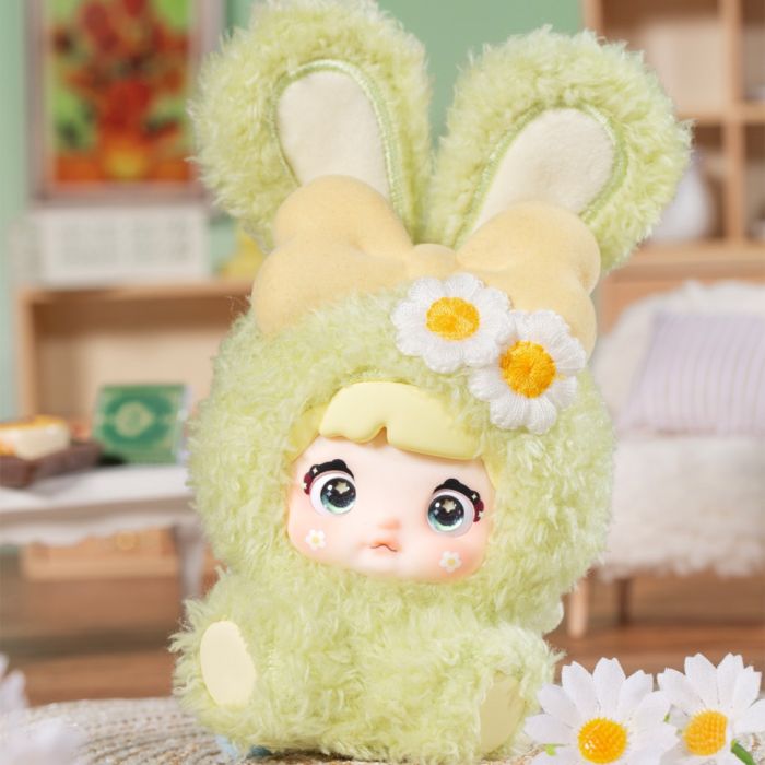 Колекційна м'яка іграшка з кільцем "Зайченята" POP TOP HC023 серії "Nommi"