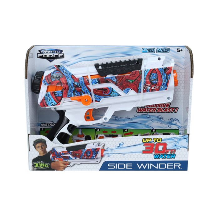 Іграшковий водяний бластер SIDE WINDER Zing ZG658 серії "Hydro Force"