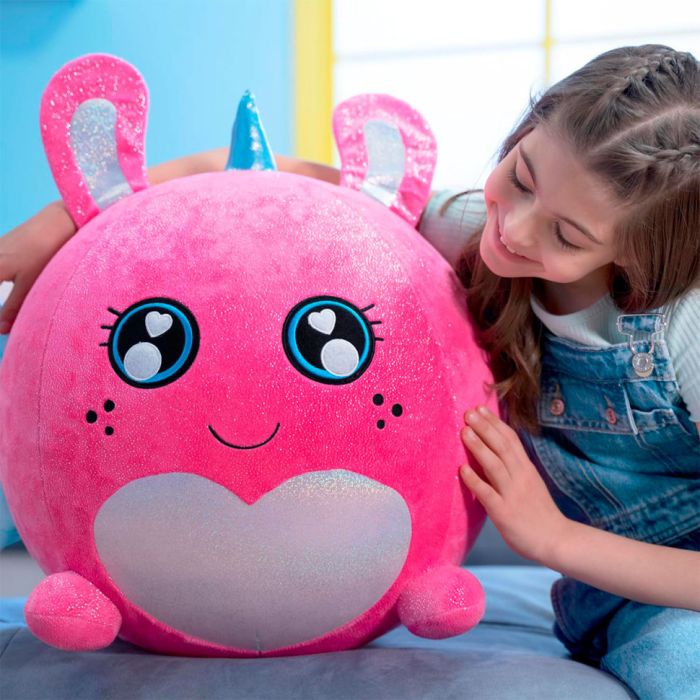 Ігровий набір Рожевий Кролик Biggies BIG001-RA надувна іграшка, насос 45 см