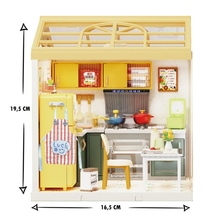 Конструктор-румбокс Кухня Mini House 8005-MH серії "Інтер'єр", зі світлом