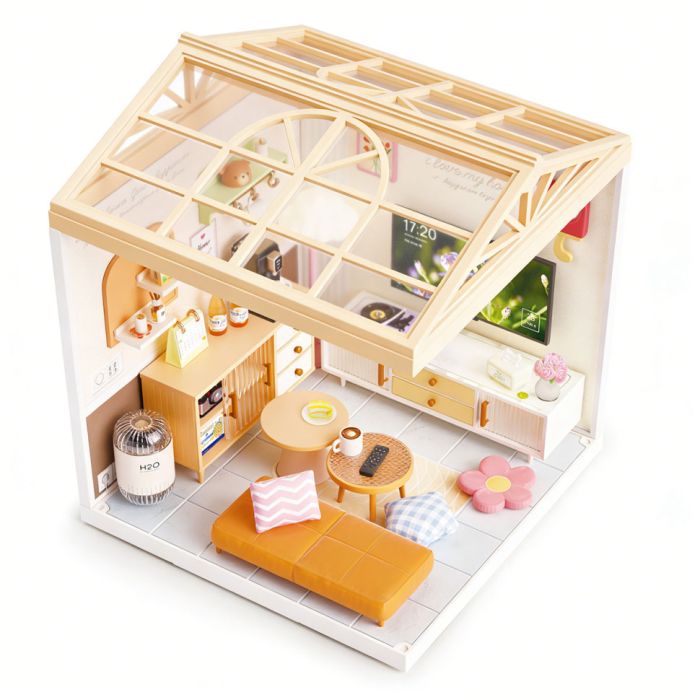 Конструктор-румбокс Вітальня Mini House 8006-MH серії "Інтер'єр", зі світлом