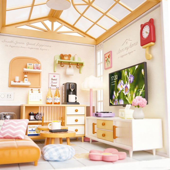 Конструктор-румбокс Вітальня Mini House 8006-MH серії "Інтер'єр", зі світлом