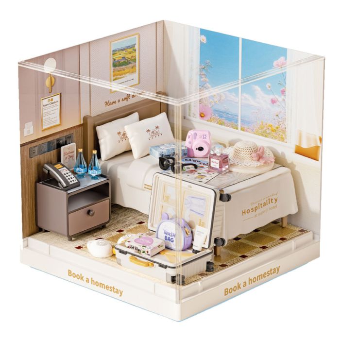 Конструктор-румбокс Готельний номер Mini House 8038-MH серії "Інтер'єр Міні"
