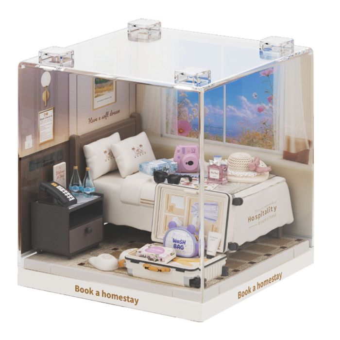 Конструктор-румбокс Готельний номер Mini House 8038-MH серії "Інтер'єр Міні"