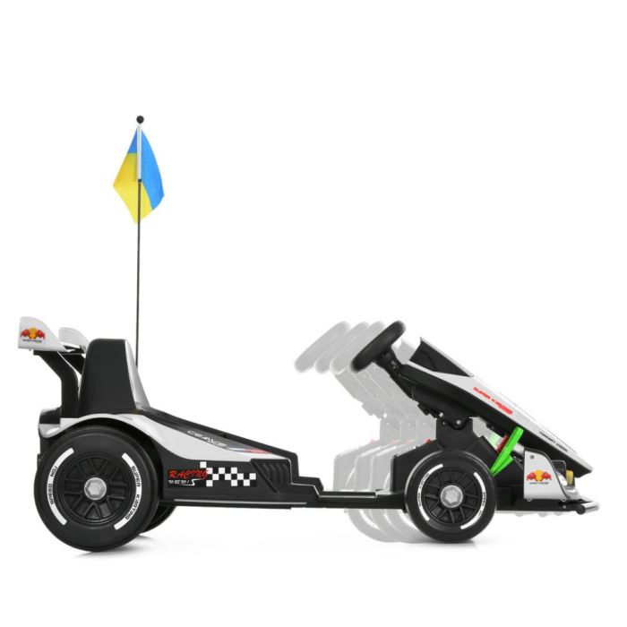 Дитячий електромобіль Електрокарт Kart M 6322EBLR-1 до 50 кг