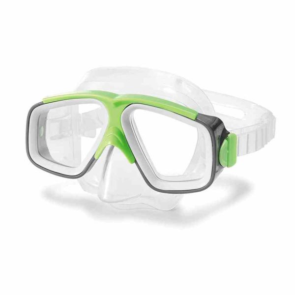 Маска для плавання 55975 від 8ми років  Зелений