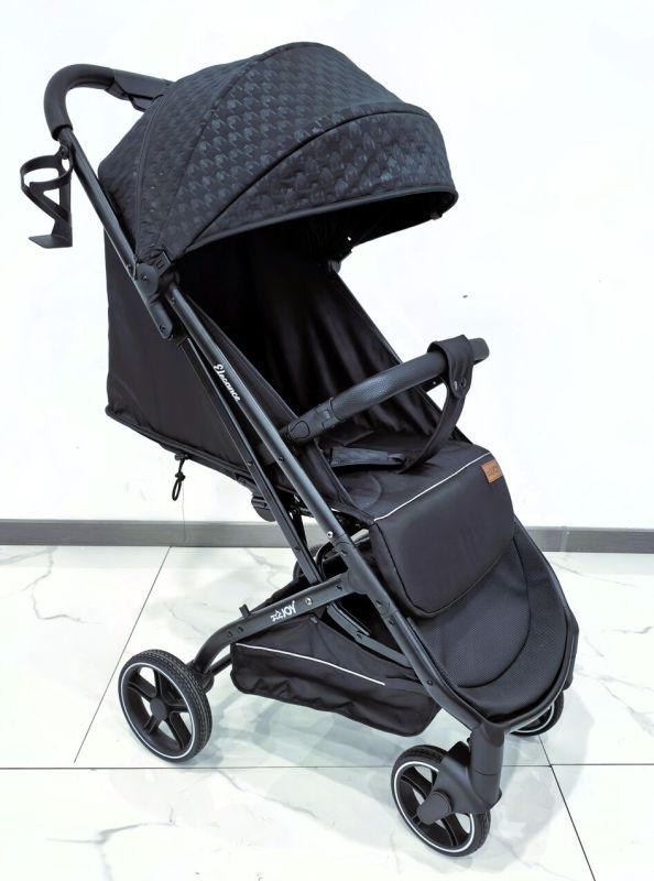 Дитяча прогулянкова Коляска "JOY" Elegans (A-50463) рама алюмінієва, футкавер, підсклянник, телескопічна ручка