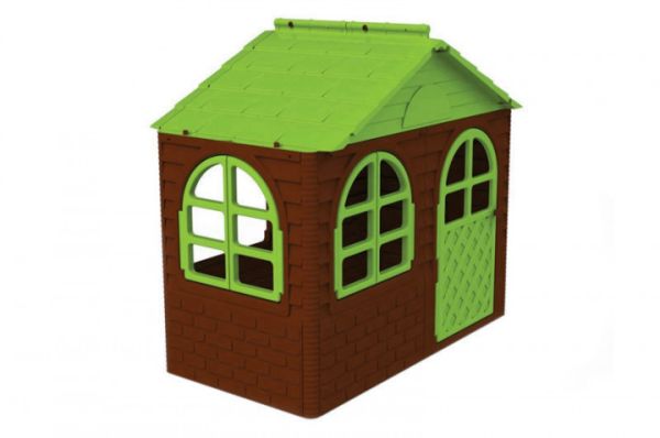Дитячий ігровий Будиночок зі шторками 02550/14 пластиковий