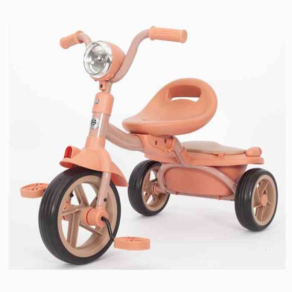 Дитячий триколісний Велосипед TURBOTRIKE (MT 1037 Peach Fuzz) музика, світло