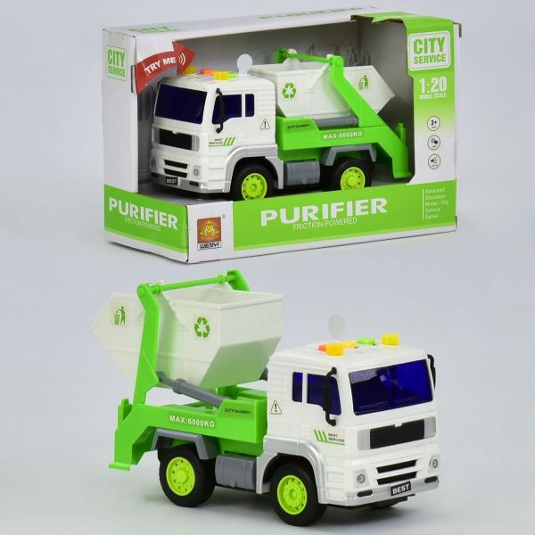 Сміттєвоз (WY 521 В) зі світло-звуковими ефектами