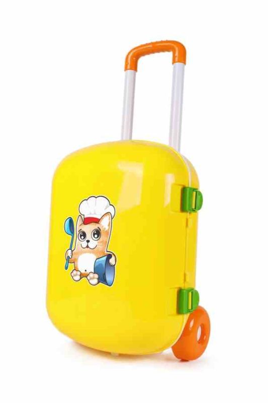 Іграшкова кухня з набором посуду 6078TXK у валізі