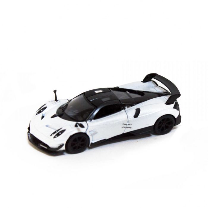 Колекційна іграшкова машинка Pagani Huayra BC KT5400W інерційна  Білий