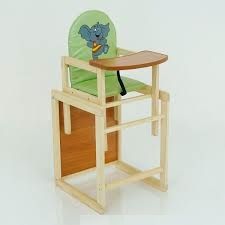 Стільчик для годування Мася Слоник (51169) Салатовий