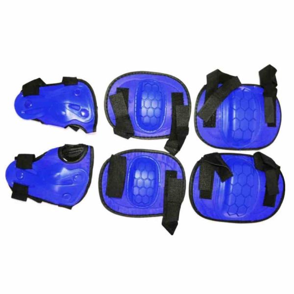 Дитячий захист MS 0335 для колін, ліктів, зап'ясть  Синій
