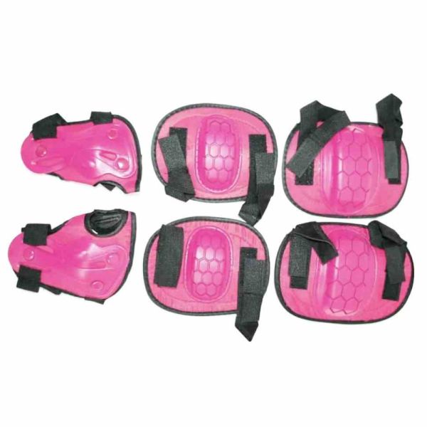 Дитячий захист MS 0335 для колін, ліктів, зап'ясть  Рожевий