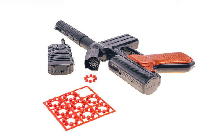 Іграшковий автомат "M60" Golden Gun 253GG з пістонами