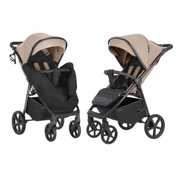 Дитяча коляска прогулянкова CARRELLO Bravo (CRL-5515 Ivory Beige) складна
