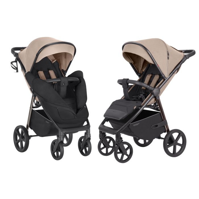 Дитяча коляска прогулянкова CARRELLO Bravo (CRL-5515 Ivory Beige) складна