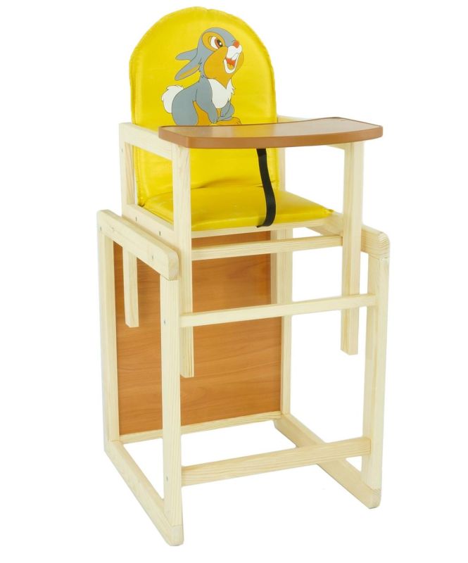 Стільчик Мася Сірий зайчик (48006) Жовтий