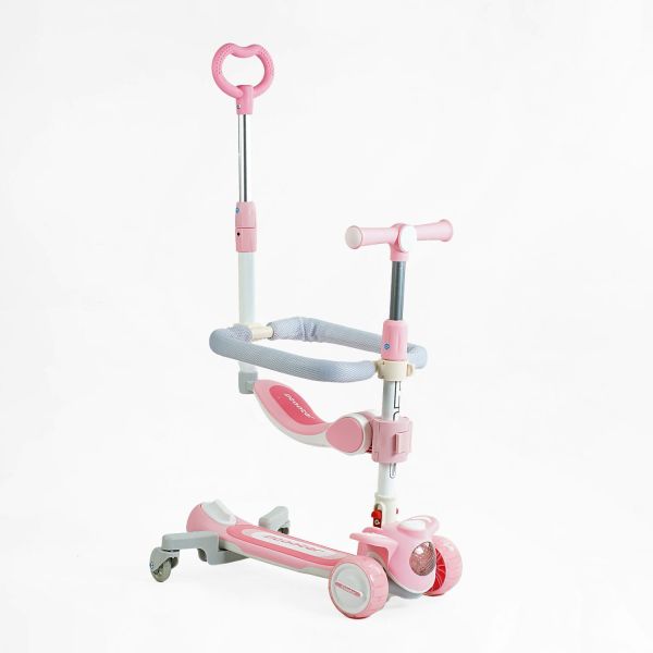 Дитячий триколісний Самокат "Skyper" 5в1 (RT-10247) світло, укр. озвучка