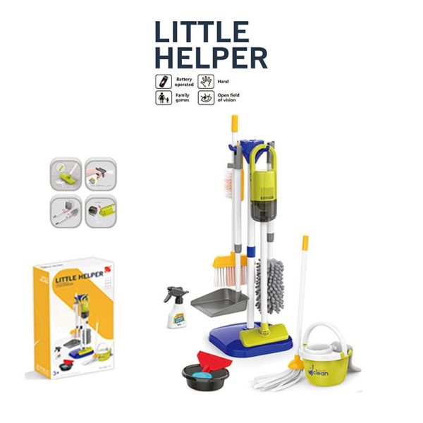 Набір для прибирання (667-71) пилосос на батарейках, 22 елементи