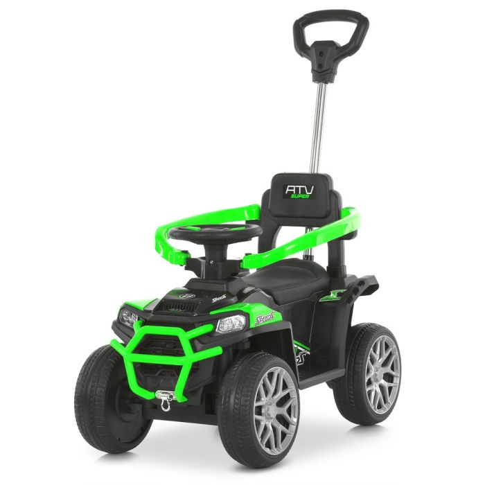 Дитячий квадроцикл каталка-толокар (M 6300EBLR-5) музика, світло, пульт
