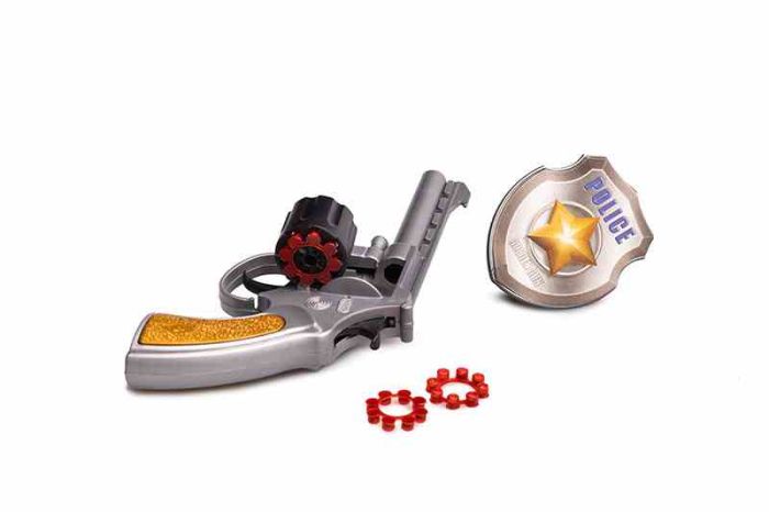Іграшковий револьвер "Mr. K" Golden Gun 237GG з пістонами