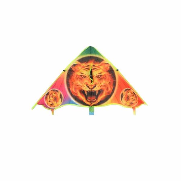 Повітряний змій M 2981 з хвостом 120см  Тигр