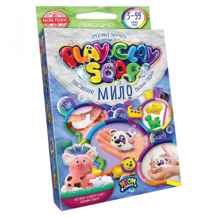 Набір креативної творчості "Пластилінове мило" Play Clay Soap PCS-02 маленький  Щеня